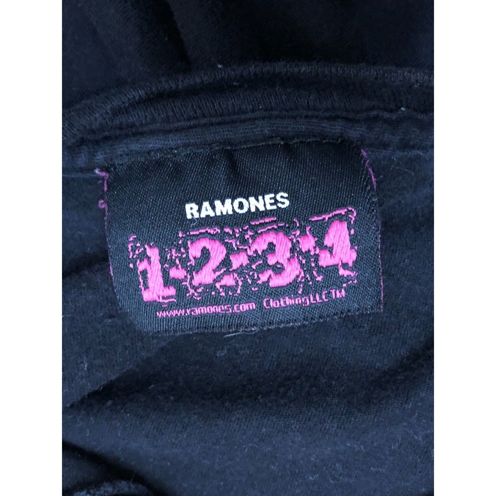 Vintage Y2k 1234 Ramones Shirt Men's Large 1234 Graphic Tee Rock Grunge Band Tee - Picture 5 of 5